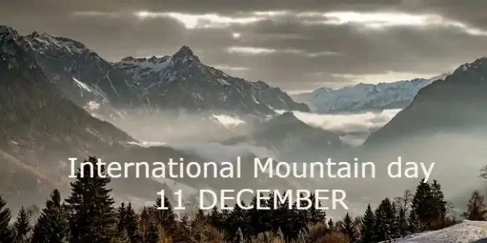 International Mountain day
